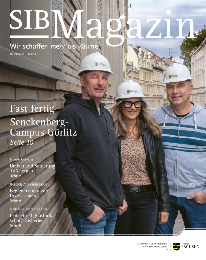 Titelseite des zweiten Ausgabe des SIB Magazins im Jahr 2024